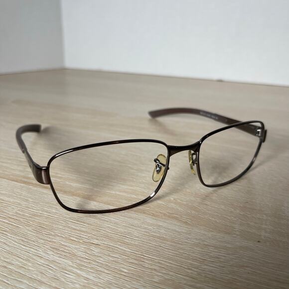 Ray-Ban RB3413 014/51 Sunglasses Eyeglasses Brown Metal FRAMES ONLY 59-18 Italy - Picture 1 of 8